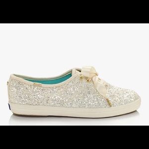 NIB keds spade new york glitter sneakers size 10